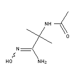 N-[1-(N’-hydroxycarbamimidoyl)-1-methylethyl]acetamide