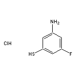 3-amino-5-fluorobenzene-1-thiol hydrochloride