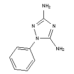 1-phenyl-1H-1,2,4-triazole-3,5-diamine