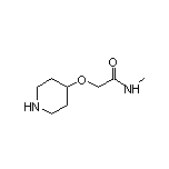 N-methyl-2-(piperidin-4-yloxy)acetamide