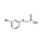 2-[(3-Bromophenyl)thio]acetic Acid