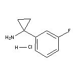 1-(3-Fluorophenyl)cyclopropanamine hydrochloride