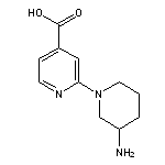 2-(3-aminopiperidin-1-yl)pyridine-4-carboxylic acid