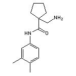 1-(aminomethyl)-N-(3,4-dimethylphenyl)cyclopentane-1-carboxamide