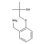 1-[2-(aminomethyl)phenoxy]-2-methylpropan-2-ol