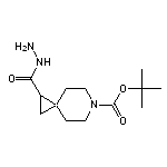 tert-butyl 1-(hydrazinecarbonyl)-6-azaspiro[2.5]octane-6-carboxylate