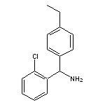 (2-chlorophenyl)(4-ethylphenyl)methanamine