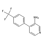 4-[4-(trifluoromethyl)phenyl]pyridin-3-amine