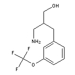 3-amino-2-{[3-(trifluoromethoxy)phenyl]methyl}propan-1-ol