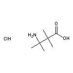 3-amino-2,2,3-trimethylbutanoic acid hydrochloride