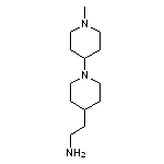 2-[1-(1-methylpiperidin-4-yl)piperidin-4-yl]ethan-1-amine