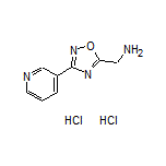 [3-(3-Pyridyl)-1,2,4-oxadiazol-5-yl]methanamine Dihydrochloride