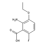 2-amino-3-ethoxy-6-fluorobenzoic acid