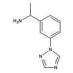 1-[3-(1H-1,2,4-triazol-1-yl)phenyl]ethan-1-amine