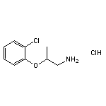 1-[(1-aminopropan-2-yl)oxy]-2-chlorobenzene hydrochloride