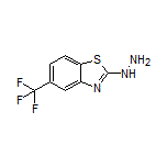 2-hydrazino-5-(trifluoromethyl)-1,3-benzothiazole