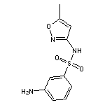 3-amino-N-(5-methyl-1,2-oxazol-3-yl)benzene-1-sulfonamide