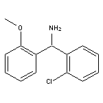 (2-chlorophenyl)(2-methoxyphenyl)methanamine