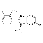 2-(6-fluoro-1-isopropyl-1H-benzimidazol-2-yl)-6-methylaniline