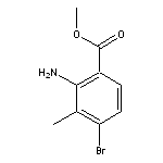 methyl 2-amino-4-bromo-3-methylbenzoate