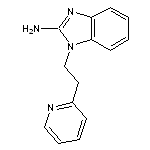 1-[2-(pyridin-2-yl)ethyl]-1H-1,3-benzodiazol-2-amine