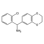 (2-chlorophenyl)(2,3-dihydro-1,4-benzodioxin-6-yl)methanamine