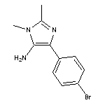 4-(4-bromophenyl)-1,2-dimethyl-1H-imidazol-5-amine