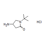 4-Amino-1-(tert-butyl)pyrrolidin-2-one Hydrochloride