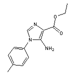 ethyl 5-amino-1-(4-methylphenyl)-1H-imidazole-4-carboxylate