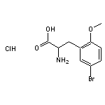 2-amino-3-(5-bromo-2-methoxyphenyl)propanoic acid hydrochloride