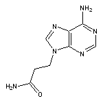 3-(6-amino-9H-purin-9-yl)propanamide