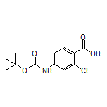 4-(Boc-amino)-2-chlorobenzoic Acid