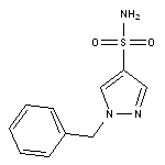 1-benzyl-1H-pyrazole-4-sulfonamide