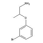 1-[(1-aminopropan-2-yl)oxy]-3-bromobenzene