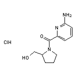 {1-[(6-aminopyridin-2-yl)carbonyl]pyrrolidin-2-yl}methanol hydrochloride