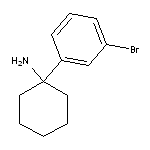 1-(3-bromophenyl)cyclohexan-1-amine