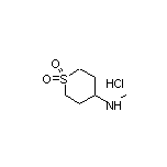 4-(Methylamino)tetrahydrothiopyran 1,1-Dioxide Hydrochloride