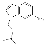 1-[2-(dimethylamino)ethyl]-1H-indol-6-amine