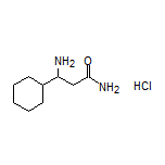 3-amino-3-cyclohexylpropanamide hydrochloride