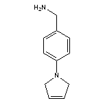 [4-(2,5-dihydro-1H-pyrrol-1-yl)phenyl]methanamine