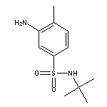 3-amino-N-tert-butyl-4-methylbenzene-1-sulfonamide