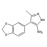 4-(2H-1,3-benzodioxol-5-yl)-5-methyl-2,3-dihydro-1H-pyrazol-3-imine