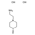 4-(2-aminoethyl)-1$l^{4},4-thiomorpholin-1-one dihydrochloride