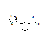 3-(5-methyl-1,3,4-oxadiazol-2-yl)benzoic acid