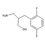 3-amino-2-[(2,5-difluorophenyl)methyl]propan-1-ol