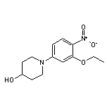 1-(3-Ethoxy-4-nitrophenyl)-4-piperidinol