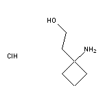 2-(1-aminocyclobutyl)ethan-1-ol hydrochloride