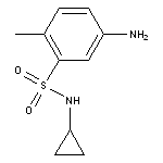 5-amino-N-cyclopropyl-2-methylbenzene-1-sulfonamide