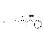 methyl 3-amino-2-methyl-3-phenylpropanoate hydrochloride