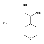 2-amino-2-(oxan-4-yl)ethan-1-ol hydrochloride